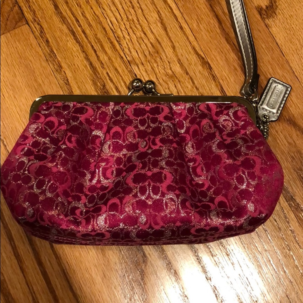 Coach wristlet